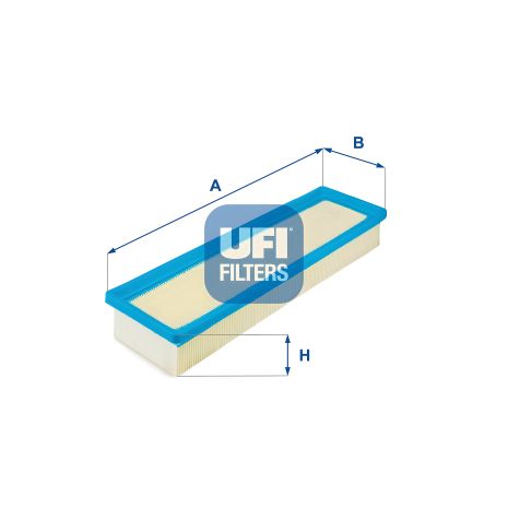 Повітряний фільтр CITROËN C4, PEUGEOT 206+, PEUGEOT 307, UFI (3026200)