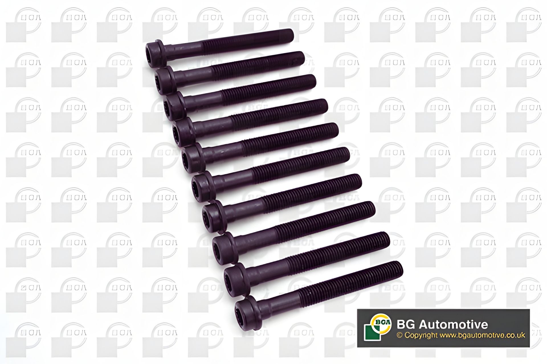 Комплект болтів ГБЦ DAEWOO KORANDO, VW LT, BGA (BK5390) Комплект болтів ГБЦ DAEWOO KORANDO, VW LT, BGA (BK5390)