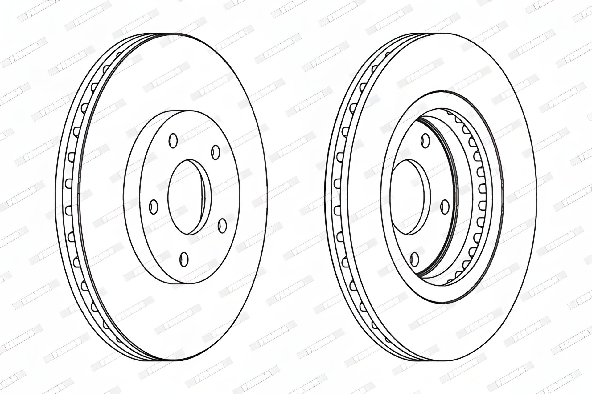 Гальмівний диск NISSAN X-TRAIL, RENAULT KOLEOS, FERODO (DDF1589) Гальмівний диск NISSAN X-TRAIL, RENAULT KOLEOS, FERODO (DDF1589)