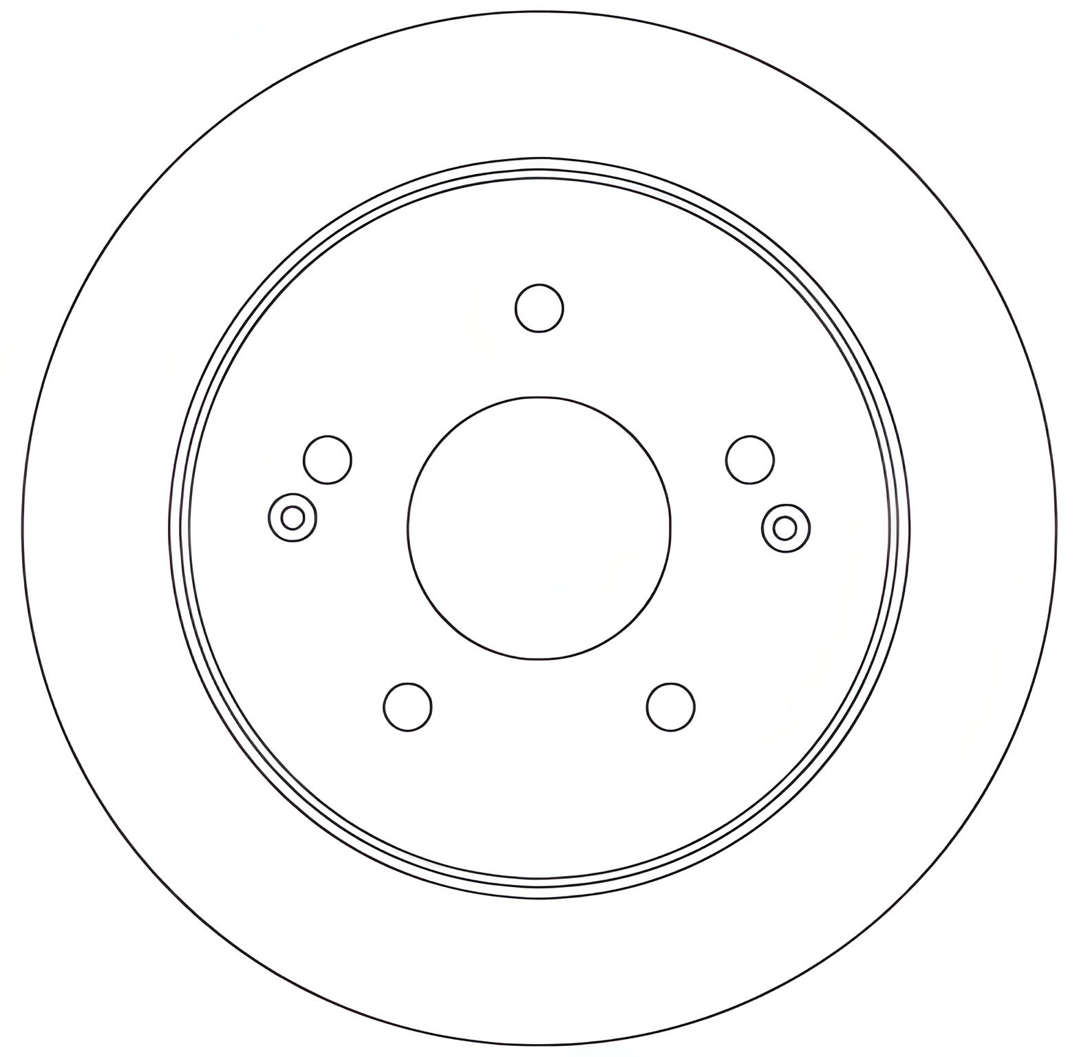 Тормозной диск TRW (DF6879S) для SSANGYONG KORANDO, ACTYON Тормозной диск TRW (DF6879S) для SSANGYONG KORANDO, ACTYON