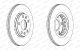 Диск тормозной NISSAN TOWNSTAR, DACIA DUSTER, RENAULT KAPTUR, FERODO (DDF1728)