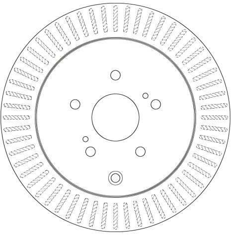 Гальмівний диск SUZUKI GRAND, TRW (DF6351) Гальмівний диск SUZUKI GRAND, TRW (DF6351)