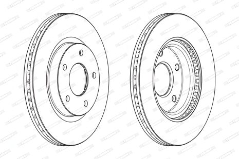 Диск гальмівний NISSAN PULSAR, NISSAN JUKE, NISSAN BLUEBIRD, FERODO (DDF2100C) - Комплектуючі гальм Диск гальмівний NISSAN PULSAR, NISSAN JUKE, NISSAN BLUEBIRD, FERODO (DDF2100C) - Комплектуючі гальм