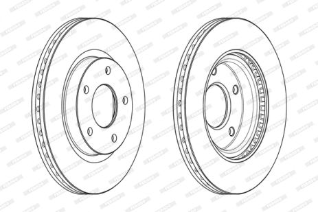 Диск гальмівний NISSAN PULSAR, NISSAN JUKE, NISSAN BLUEBIRD, FERODO (DDF2100C) Диск гальмівний NISSAN PULSAR, NISSAN JUKE, NISSAN BLUEBIRD, FERODO (DDF2100C)