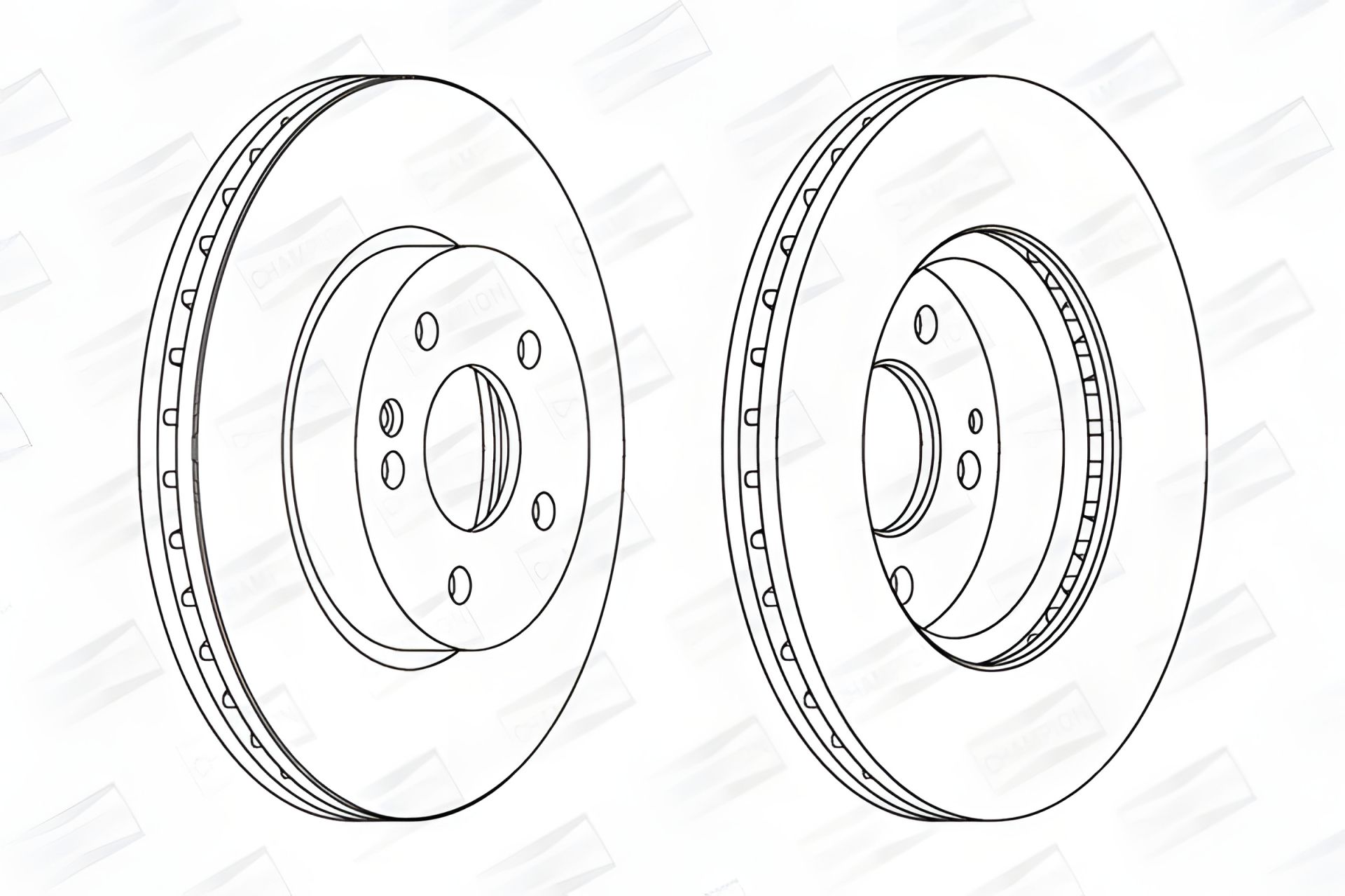 Диск гальмівний MERCEDES-BENZ VITO, MERCEDES-BENZ V-CLASS, MERCEDES-BENZ VIANO, CHAMPION (562392CH) для покращеної гальмівної системи Диск гальмівний MERCEDES-BENZ VITO, MERCEDES-BENZ V-CLASS, MERCEDES-BENZ VIANO, CHAMPION (562392CH) для покращеної гальмівної системи