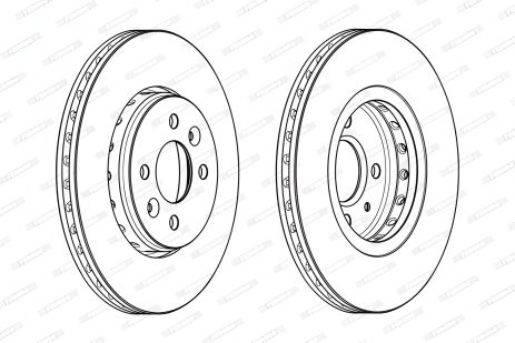 Тормозной диск для DACIA DOKKER и RENAULT SCÉNIC/Megane, от FERODO (DDF2350C) Тормозной диск для DACIA DOKKER и RENAULT SCÉNIC/Megane, от FERODO (DDF2350C)