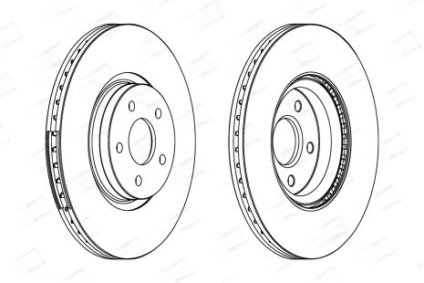 Гальмівний диск FORD TOURNEO, VOLVO V40, VOLVO C70, CHAMPION (562434CH1) Гальмівний диск FORD TOURNEO, VOLVO V40, VOLVO C70, CHAMPION (562434CH1)