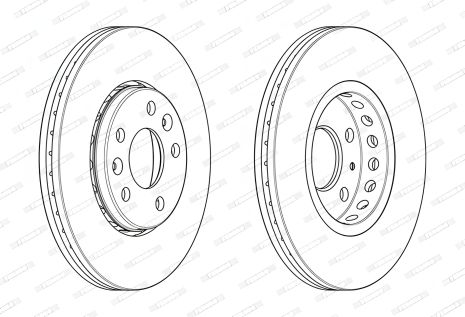 Гальмівний диск NISSAN NV300, FIAT TALENTO, FERODO (DDF2507C) Гальмівний диск NISSAN NV300, FIAT TALENTO, FERODO (DDF2507C)