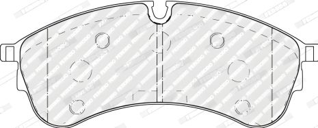 Гальмівних колодок комплект, дискове гальмо FERODO MAN TGE, VW CRAFTER (FVR5105) Гальмівних колодок комплект, дискове гальмо FERODO MAN TGE, VW CRAFTER (FVR5105)