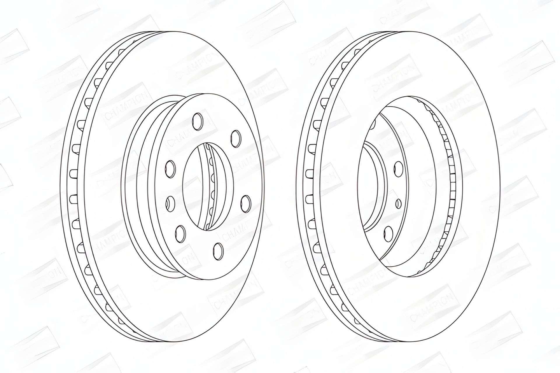Гальмівний диск MERCEDES-BENZ SPRINTER, VW CRAFTER, MERCEDES-BENZ eSPRINTER, CHAMPION 569136CH Гальмівний диск MERCEDES-BENZ SPRINTER, VW CRAFTER, MERCEDES-BENZ eSPRINTER, CHAMPION 569136CH