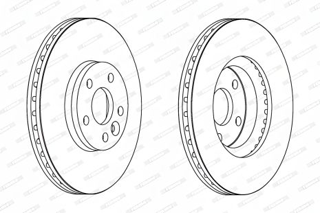 Диск тормозной LAND ROVER, FORD S-MAX, VOLVO XC70, FERODO (DDF1567) Диск тормозной LAND ROVER, FORD S-MAX, VOLVO XC70, FERODO (DDF1567)