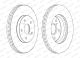 Диск гальмівний LEXUS ES, TOYOTA PREVIA, TOYOTA HIGHLANDER, FERODO (DDF1446C)