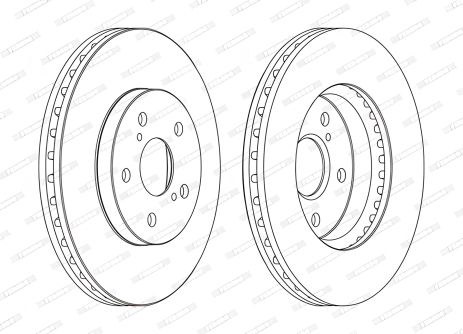 Диск тормозной для LEXUS ES, TOYOTA PREVIA, TOYOTA HIGHLANDER, FERODO (DDF1446C) Диск тормозной для LEXUS ES, TOYOTA PREVIA, TOYOTA HIGHLANDER, FERODO (DDF1446C)