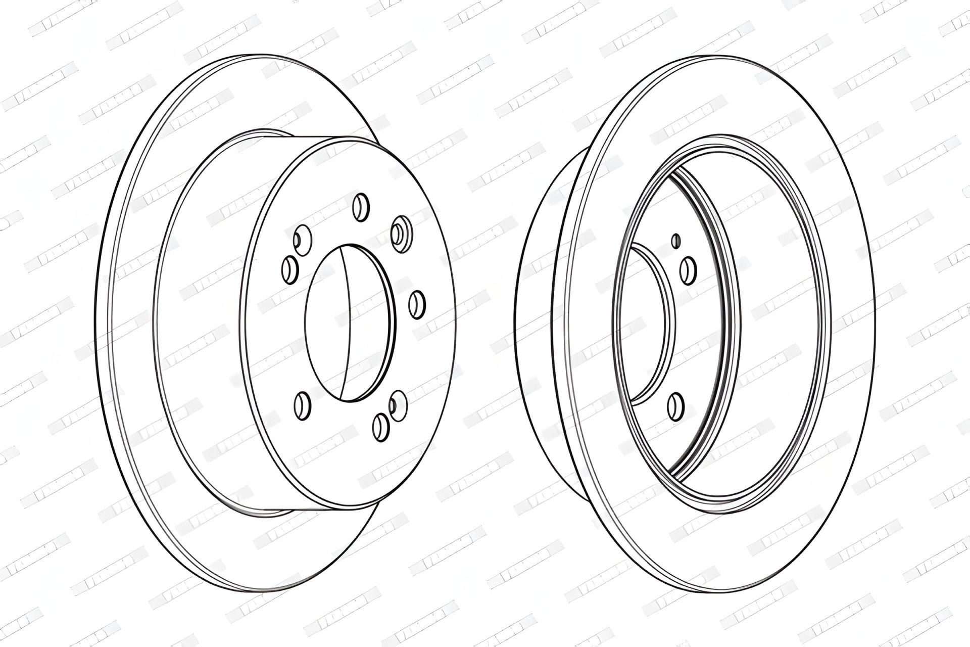 Гальмівний диск HYUNDAI ELANTRA, FERODO (DDF2005C) Гальмівний диск HYUNDAI ELANTRA, FERODO (DDF2005C)