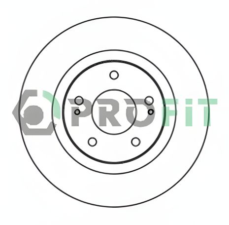 Диск гальмівний PEUGEOT 4007, CITROËN C-CROSSER, MITSUBISHI LANCER, PROFIT (50102017) Диск гальмівний PEUGEOT 4007, CITROËN C-CROSSER, MITSUBISHI LANCER, PROFIT (50102017)