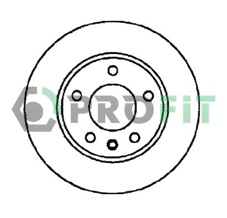 Тормозной диск для MAZDA 3, MAZDA 5, PROFIT (50101311)