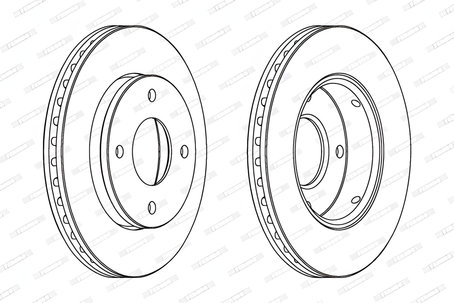 Гальмівний диск для MITSUBISHI COLT, SMART FORFOUR, FERODO (DDF1621) Гальмівний диск для MITSUBISHI COLT, SMART FORFOUR, FERODO (DDF1621)