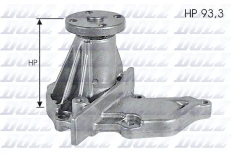 Водяной насос, помпа MAZDA 2, FORD FOCUS, FORD FUSION, DOLZ (F133)