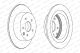 Диск тормозной NISSAN QASHQAI, NISSAN JUKE, NISSAN PULSAR, FERODO (DDF1590)