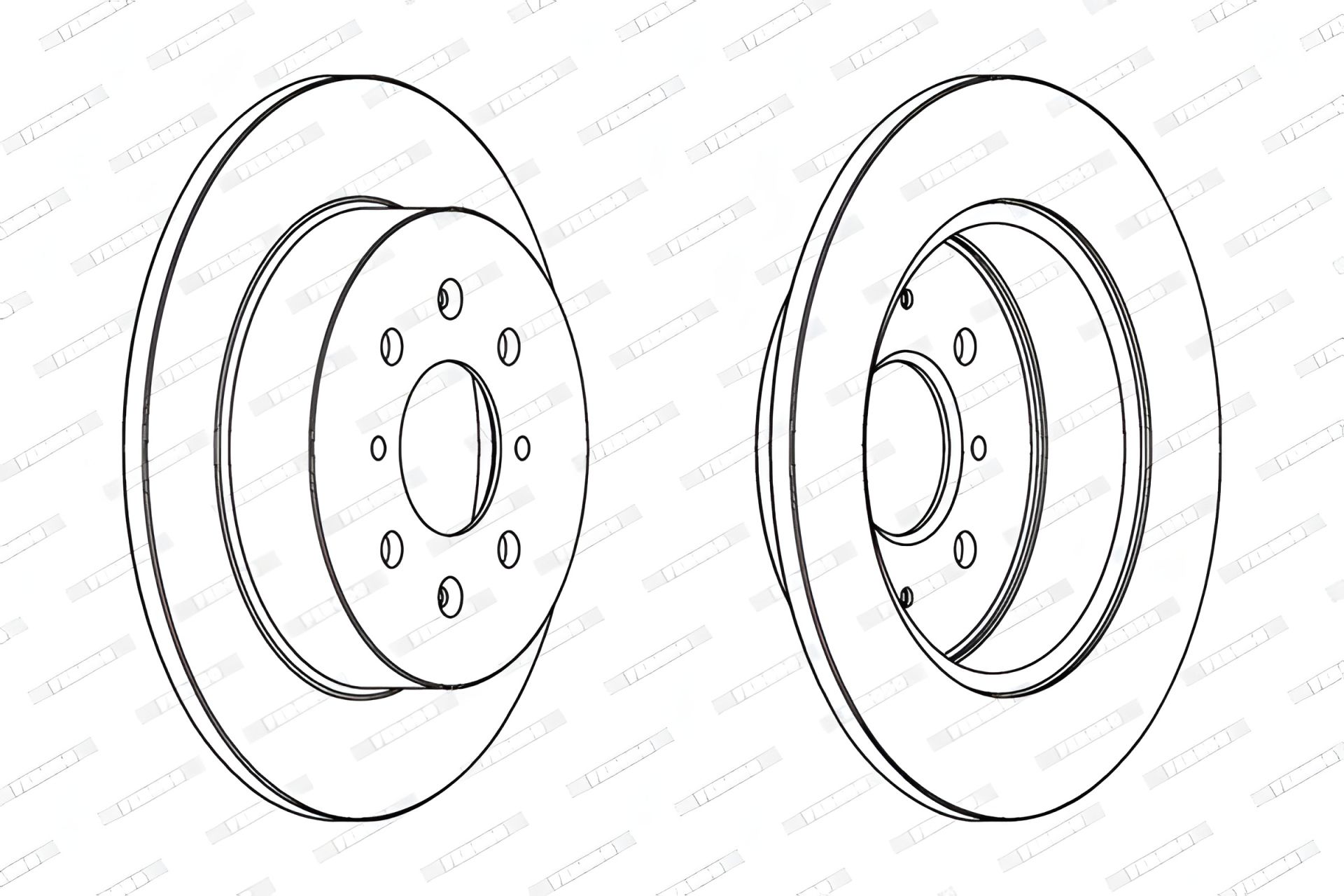 Гальмівний диск FERODO (DDF1466C) MG EXPRESS, HONDA CIVIC, MG MG Гальмівний диск FERODO (DDF1466C) MG EXPRESS, HONDA CIVIC, MG MG