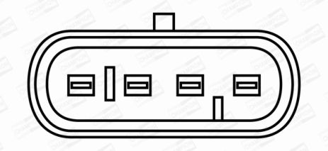 Катушка зажигания LADA LARGUS, MAZDA 626, DACIA DOKKER, CHAMPION (BAEA354)