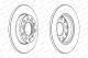 Диск гальмівний SEAT EXEO, AUDI A4, FERODO (DDF1425C)