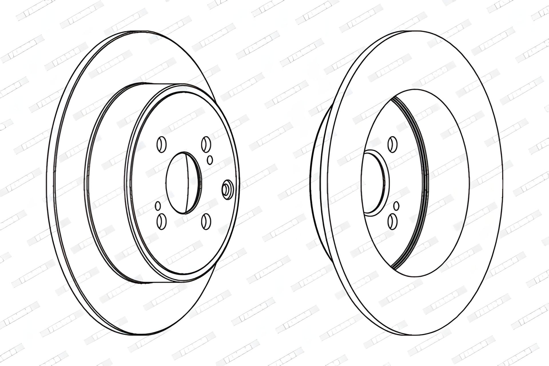 Тормозной диск для TOYOTA COROLLA от FERODO (DDF1421) Тормозной диск для TOYOTA COROLLA от FERODO (DDF1421)