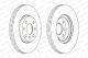 Диск тормозной CHEVROLET CORSA, OPEL COMBO, OPEL MERIVA, FERODO (DDF1131)