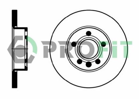 Диск тормозной VW TRANSPORTER, VW LT, PROFIT (50101011)