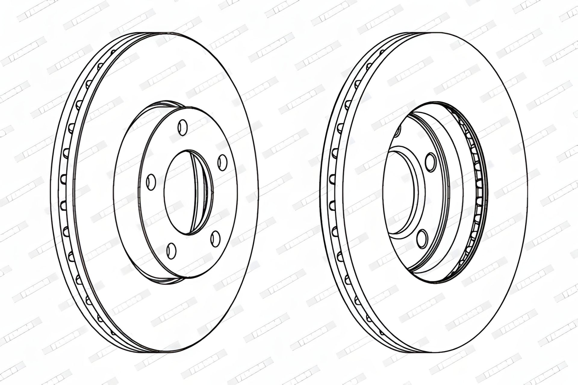 Гальмівний диск MAZDA 5, MAZDA 3, FERODO (DDF1311C) Гальмівний диск MAZDA 5, MAZDA 3, FERODO (DDF1311C)