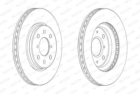 Тормозной диск SUZUKI SWIFT, FERODO (DDF2070C) Тормозной диск SUZUKI SWIFT, FERODO (DDF2070C)