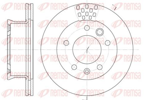 ΠΠΈΡΠΊ ΡΠΎΡΠΌΠΎΠ·Π½ΠΎΠΉ VW LT, MERCEDES-BENZ SPRINTER, REMSA (646110) ΠΠΈΡΠΊ ΡΠΎΡΠΌΠΎΠ·Π½ΠΎΠΉ VW LT, MERCEDES-BENZ SPRINTER, REMSA (646110)