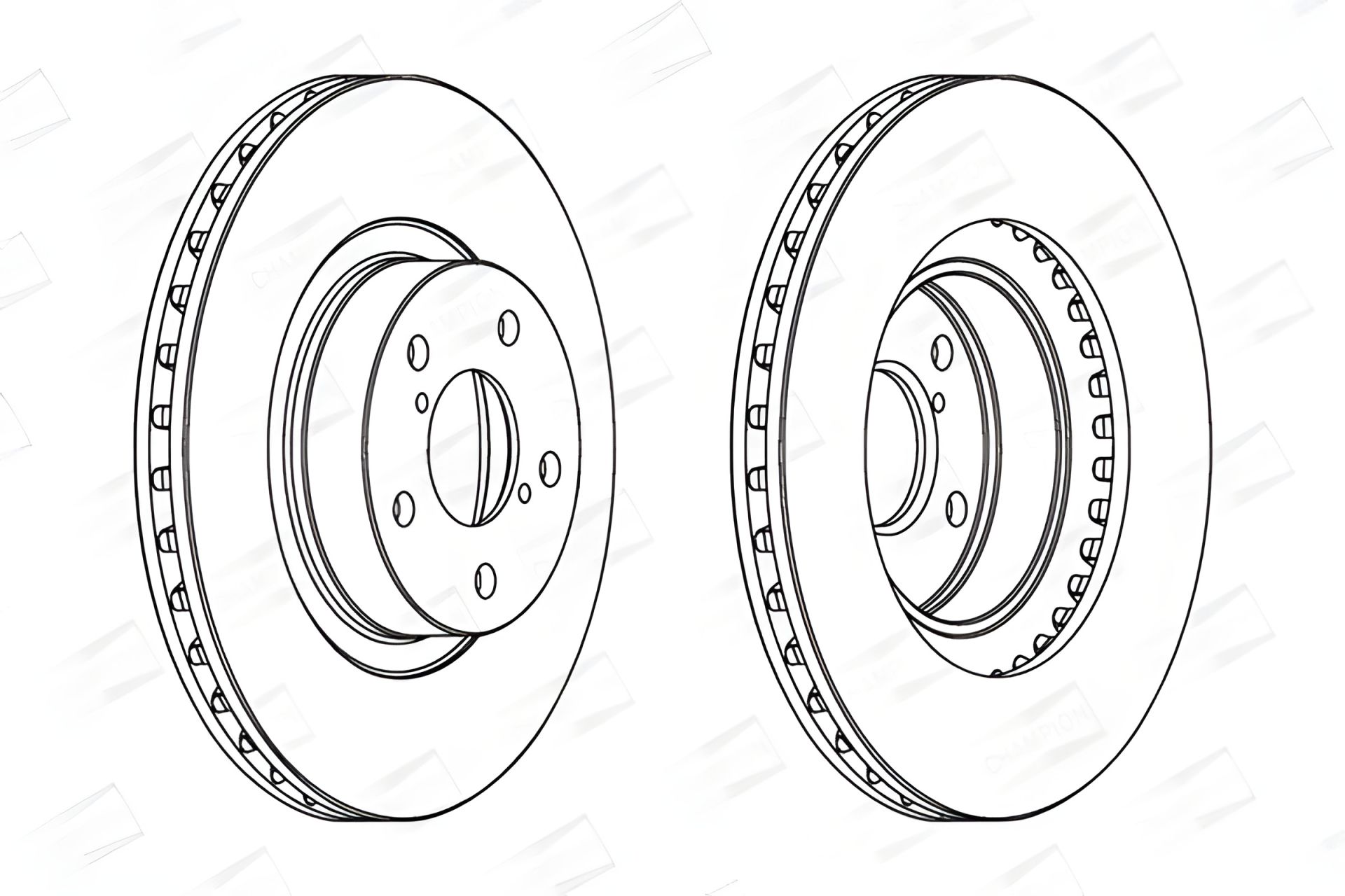 Гальмівний диск TOYOTA GT, SUBARU IMPREZA, SUBARU LEGACY, CHAMPION (561667CH) Гальмівний диск TOYOTA GT, SUBARU IMPREZA, SUBARU LEGACY, CHAMPION (561667CH)