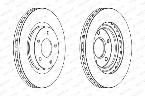 Тормозной диск MITSUBISHI ASX, CHRYSLER 200, DODGE CALIBER, FERODO (DDF1624) Тормозной диск MITSUBISHI ASX, CHRYSLER 200, DODGE CALIBER, FERODO (DDF1624)