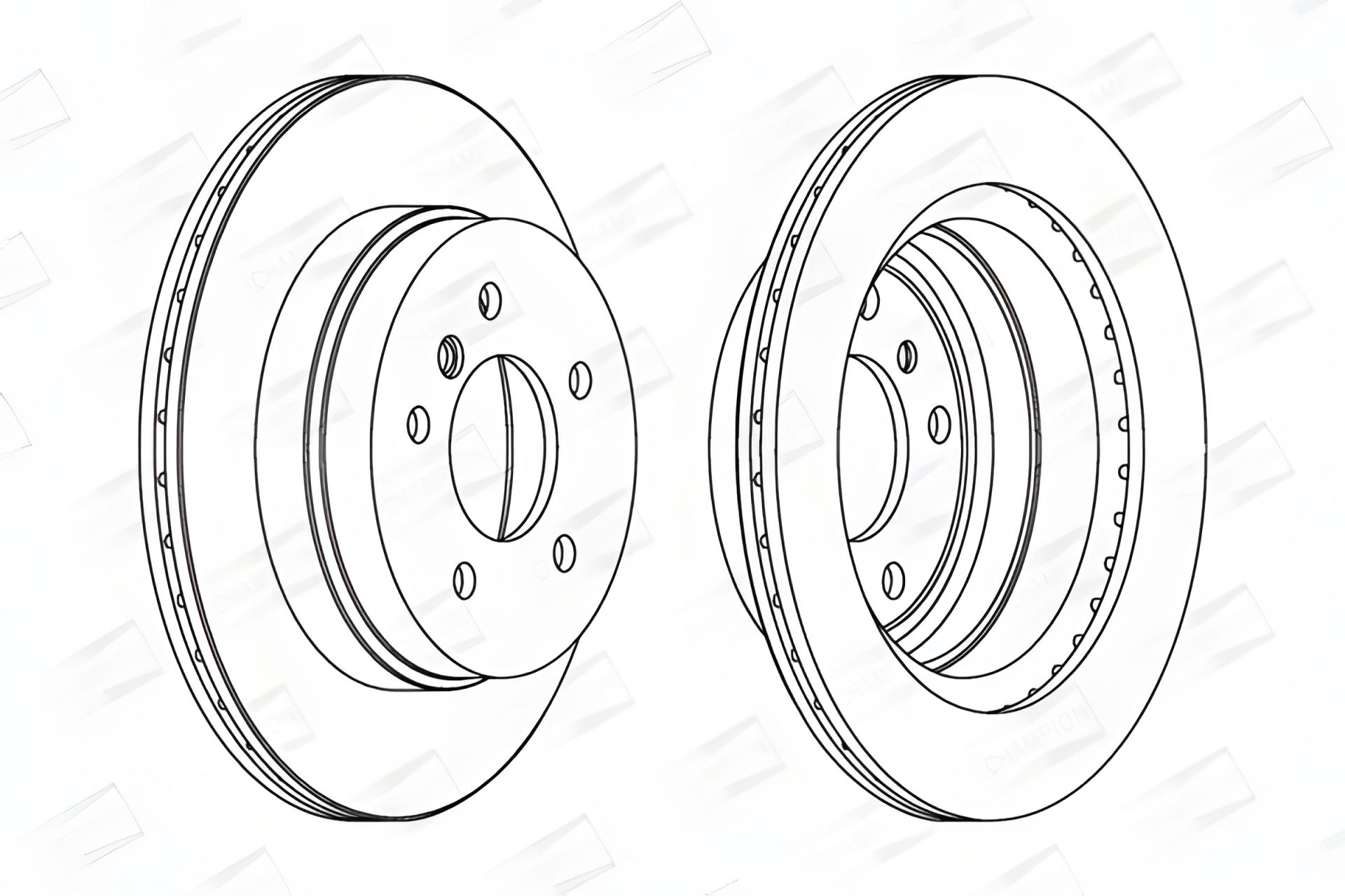 Гальмівний диск CHAMPION BMW 1, BMW X1, BMW 3 (562442CH) Гальмівний диск CHAMPION BMW 1, BMW X1, BMW 3 (562442CH)