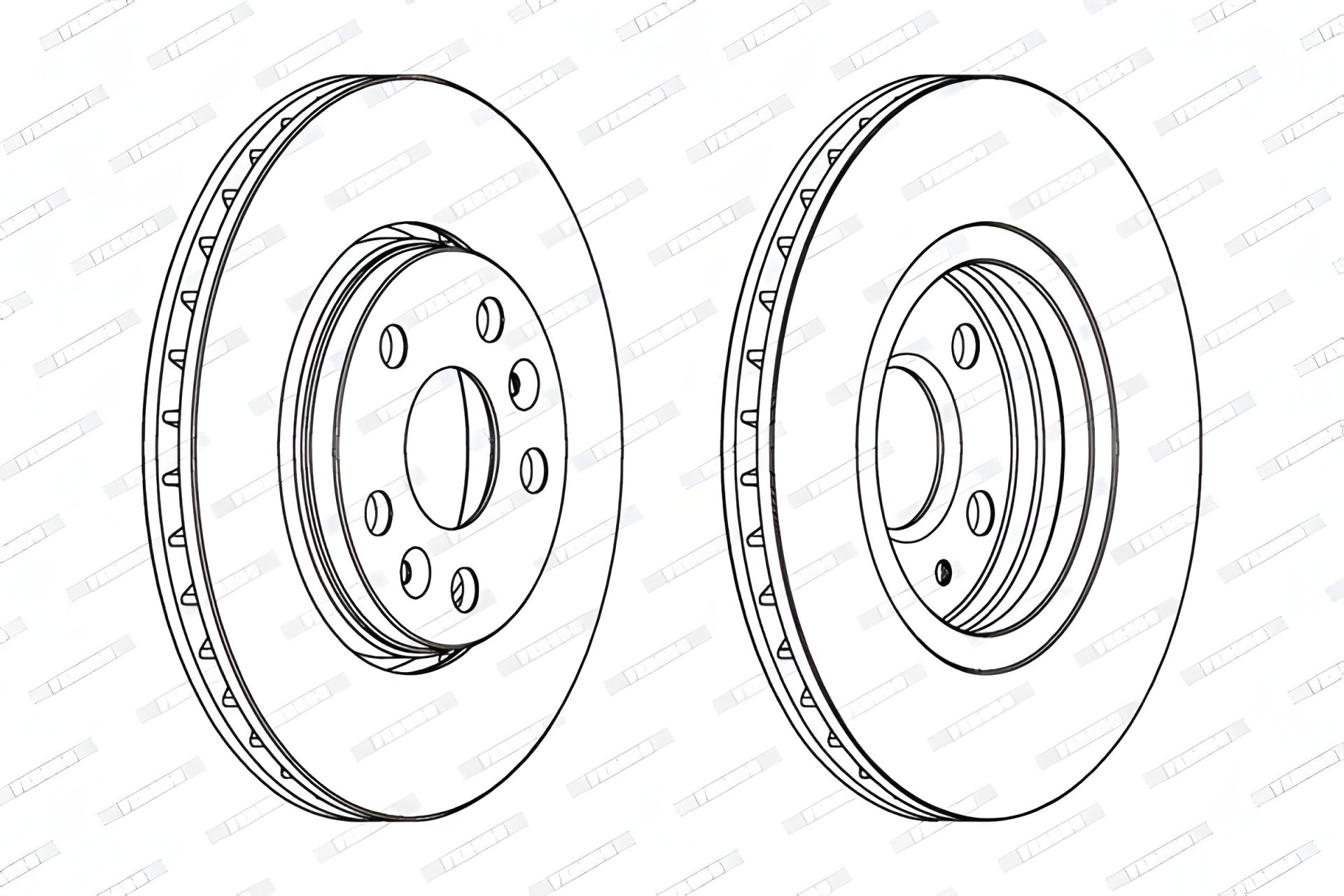 Гальмівний диск MERCEDES-BENZ CITAN, RENAULT KANGOO, FERODO (DDF1733) Гальмівний диск MERCEDES-BENZ CITAN, RENAULT KANGOO, FERODO (DDF1733)