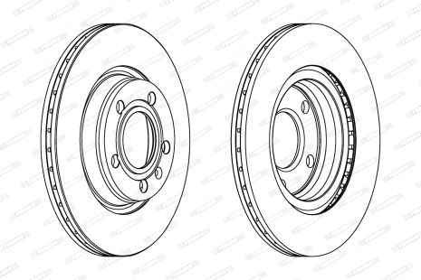 Гальмівний диск для VW PASSAT, AUDI A8, A4, FERODO (DDF1708) Гальмівний диск для VW PASSAT, AUDI A8, A4, FERODO (DDF1708)
