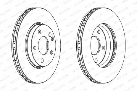 Гальмівний диск MERCEDES-BENZ A-CLASS, MERCEDES-BENZ B-CLASS, FERODO (DDF1220C) Гальмівний диск MERCEDES-BENZ A-CLASS, MERCEDES-BENZ B-CLASS, FERODO (DDF1220C)