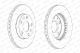 Диск тормозной RENAULT DUSTER, DACIA DUSTER, RENAULT KAPTUR, FERODO (DDF2078C)