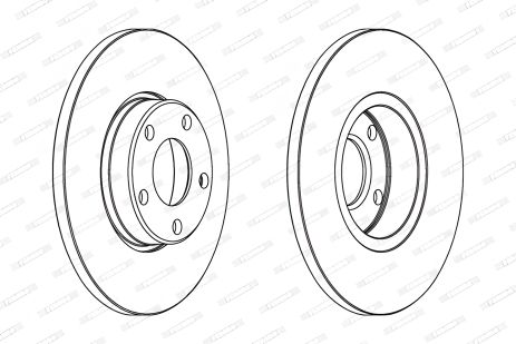 Гальмівний диск AUDI A6, AUDI A4, AUDI 100, FERODO (DDF324) Гальмівний диск AUDI A6, AUDI A4, AUDI 100, FERODO (DDF324)