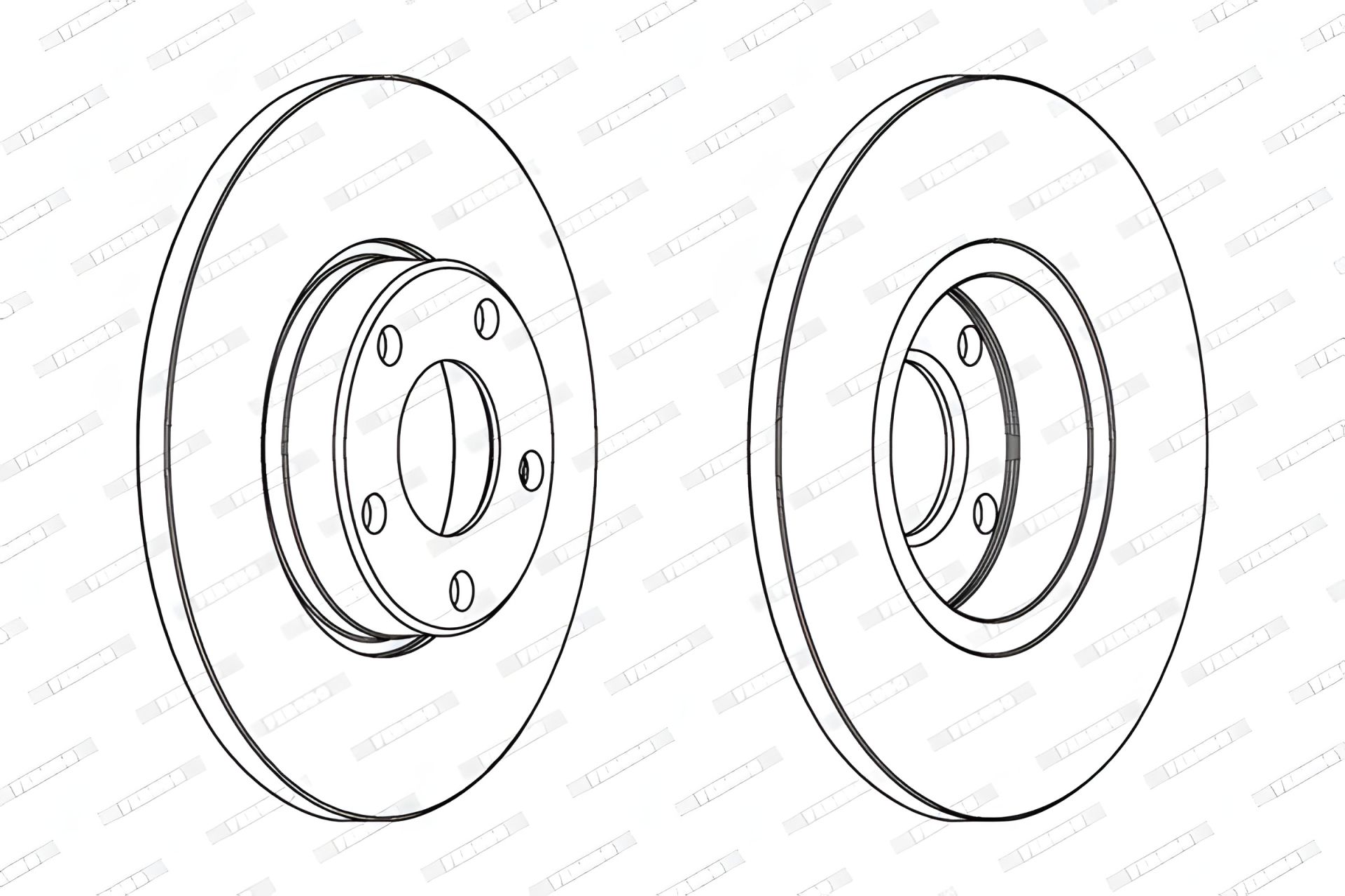 Гальмівний диск AUDI A6, AUDI A4, AUDI 100, FERODO (DDF324) Гальмівний диск AUDI A6, AUDI A4, AUDI 100, FERODO (DDF324)