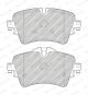 Комплект тормозных дисковых колодок для BMW 2, MINI MINI, FERODO (FDB4945)