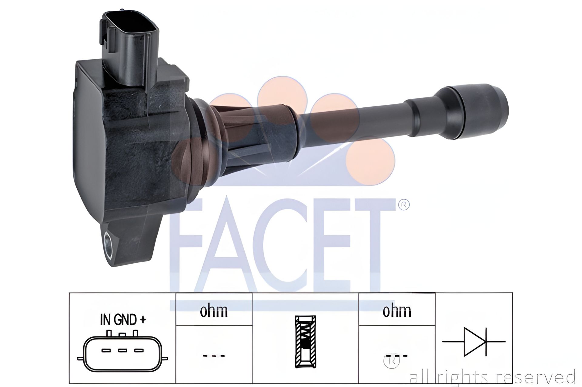Котушка запалювання NISSAN MICRA, NISSAN BLUEBIRD, NISSAN TIIDA, FACET (96517) Котушка запалювання NISSAN MICRA, NISSAN BLUEBIRD, NISSAN TIIDA, FACET (96517)