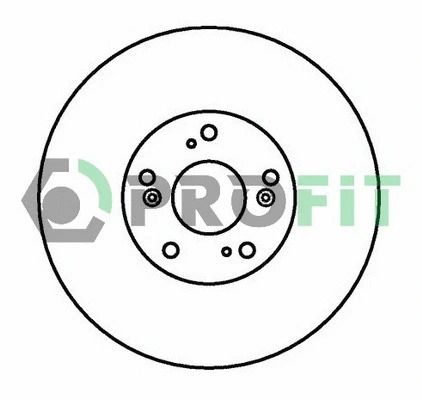 Диск тормозной HONDA ACCORD, HONDA CR-V, PROFIT (50101424)