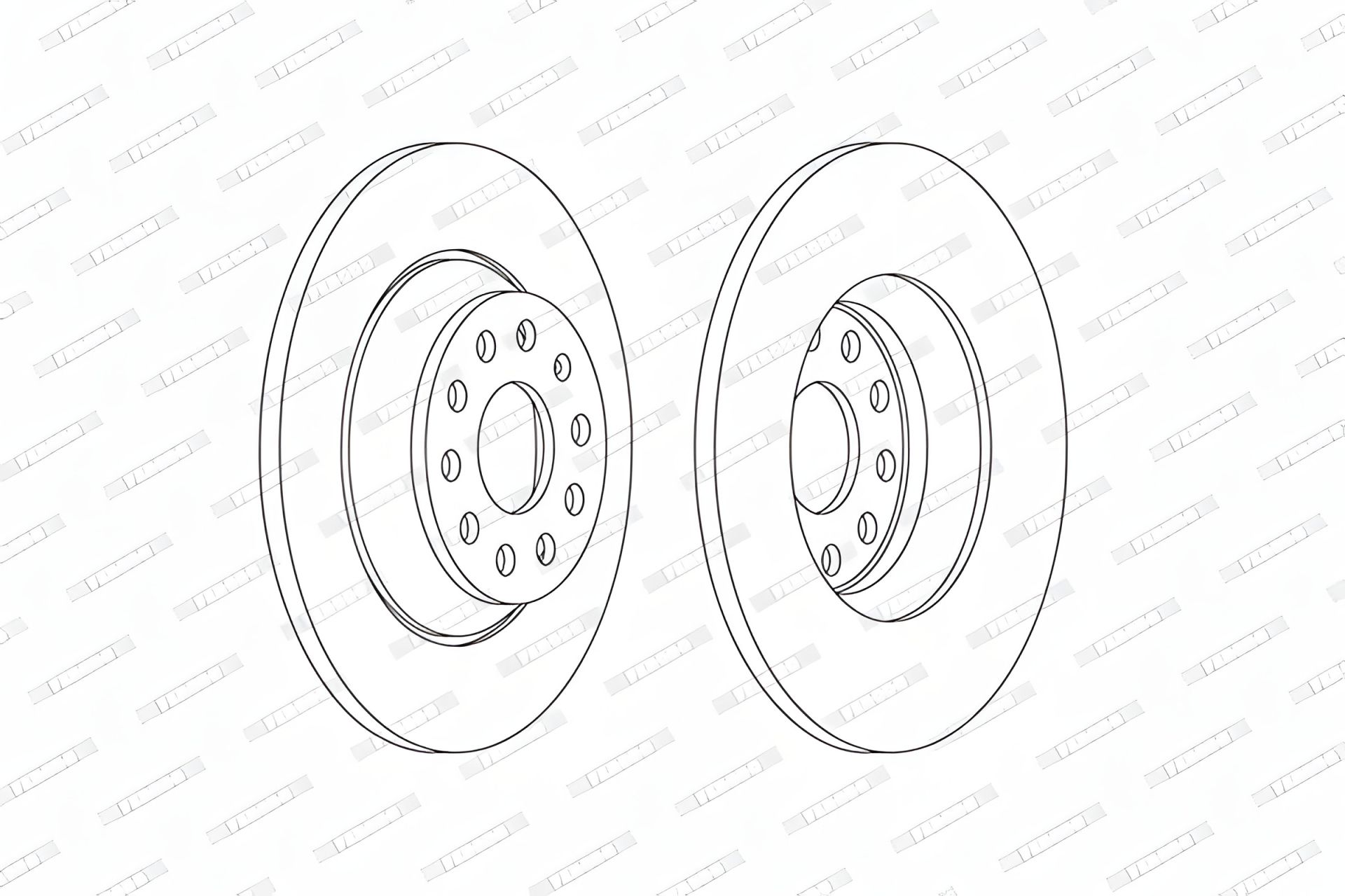Гальмівний диск SKODA SUPERB, AUDI Q3, SEAT ALHAMBRA, FERODO (DDF2506C) Гальмівний диск SKODA SUPERB, AUDI Q3, SEAT ALHAMBRA, FERODO (DDF2506C)