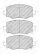 Гальмівні колодки комплект, дискове гальмо FIAT 500X, JEEP RENEGADE, FERODO (FDB4925)