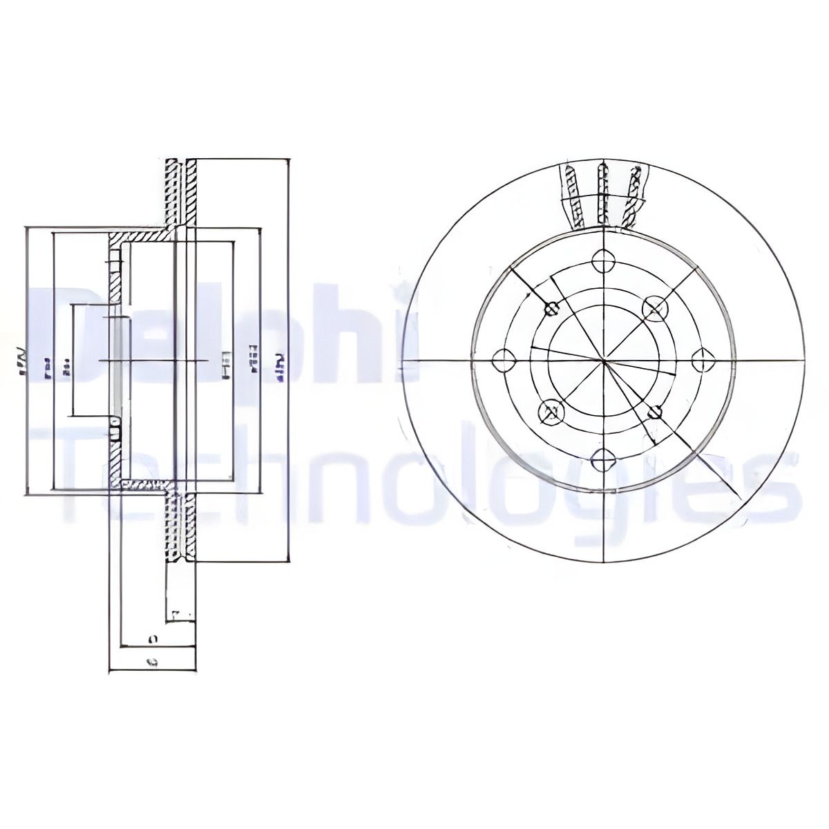 Диск гальмівний SUBARU JUSTY, SUZUKI CAPPUCINO, SUZUKI ALTO, DELPHI (BG2645) Диск гальмівний SUBARU JUSTY, SUZUKI CAPPUCINO, SUZUKI ALTO, DELPHI (BG2645)