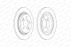 KIA XCEED, HYUNDAI i30, HYUNDAI GRANDEUR, FERODO (DDF2604C) диск тормозной