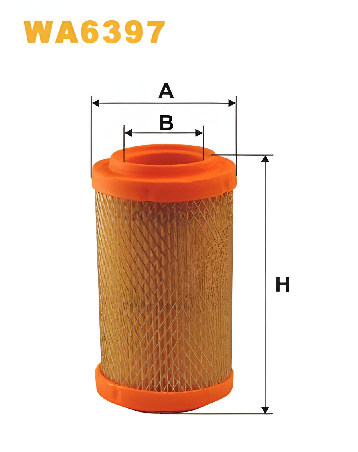 Фильтр воздушный FSO 126P, FIAT 500, WIX FILTERS (WA6397) Фильтр воздушный FSO 126P, FIAT 500, WIX FILTERS (WA6397)