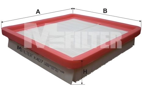 Фильтр воздушный для ZAZ LANOS, FSO LANOS, CHEVROLET LANOS, M-FILTER (K407) Фильтр воздушный для ZAZ LANOS, FSO LANOS, CHEVROLET LANOS, M-FILTER (K407)